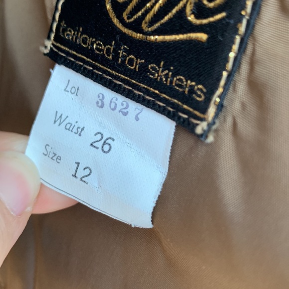 Roffe Vintage Ski Blazer Jacket Tweed Leather Size Large - Picture 7 of 12